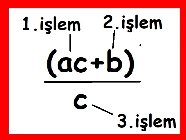 Tam Sayılı Kesirleri Bileşik Kesre Çevirme Adım 2