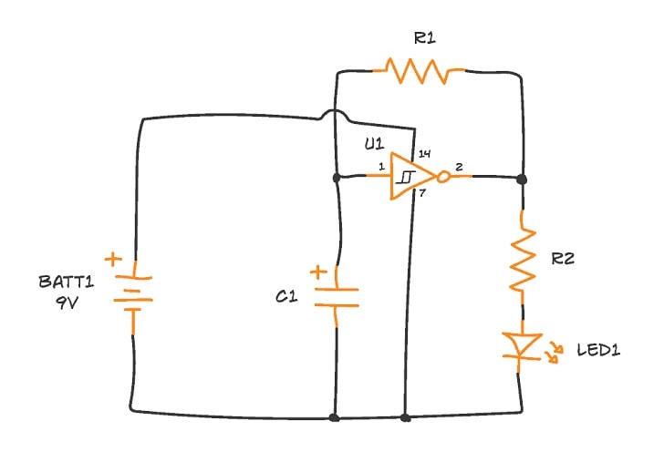 Şematik Diyagram Nedir (Elektronikte)